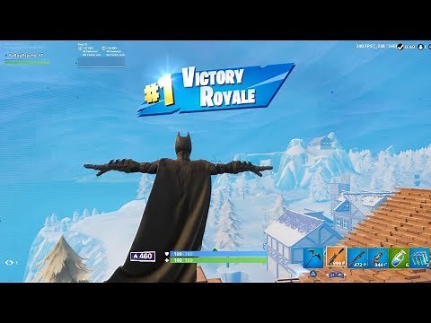 *NEW* “BATMAN” SKIN GAMEPLAY Showcase (“DARK KNIGHT" OUTFIT) | Fortnite SEASON 10