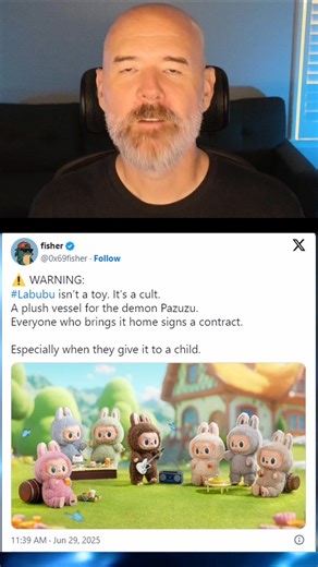 Is the creepy-cute Labubu doll really possessed by the demon Pazuzu from The Exorcist? 😱 Nope! Despite viral rumors, Labubu has no ties to demons—just some clever marketing and Nordic folklore. Pop Mart even played along with a fake recall for April Fools'. #Labubu #Pazuzu #FactOrFiction #CreepyToys #TheExorcist #PopCulture #UrbanLegends #HorrorTrivia | The Real Brandolorian