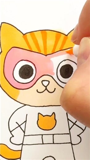 How to Draw a Super Kitty Step by Step