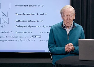Elimination and Factorization A = CR | A Vision of Linear Algebra | Mathematics | MIT OpenCourseWare