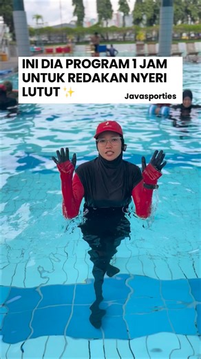 2.4K views · 37 reactions | Terapi sakit lutut bandung Share ke teman & keluarga anda yang memiliki keluhan sakit lutut karena…… Cai Therapy Lagi Ada Program Yang Dirancang Khusus Untuk Memulihkan Sakit lutut ✨ Komen “PROGRAM LUTUT” Atau Klik Link di Bio Profile Kami. Kolam Batununggal Indah Club (Soekarno Hatta Bandung) ☎️ 0857-9789-2291 #sakitlutut #nyerilutut #terapiair | Java Sporties Aquatic Therapy | Facebook