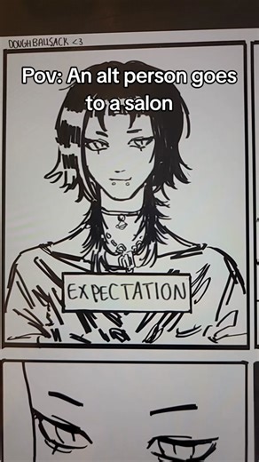 Alt Hair Transformation: DIY Haircut Experience