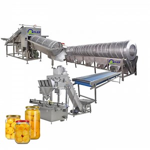 [Hot Item] Commercial Yellow Peach Canning Plant Peach in Syrup Production Line Canned Fruit Processing Machine