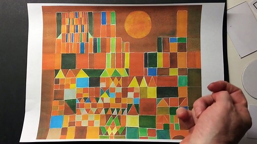 Paul Klee Castle And Sun