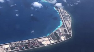 "You are approaching a Chinese reef. To avoid any move that may cause misunderstanding, please leave immediately." Each Chinese-occupied reef issued a radio challenge to the Philippine Airforce plane conducting a maritime patrol to Julian Felipe Reef and the surrounding islands. | via Chino Gaston/GMA News READ: https://bit.ly/2PDkzG1 Video: Chino Gaston/GMA News | GMA News