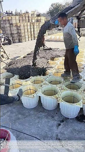 Setting the Sun in Stone: How Concrete Pillars Power Solar Farms