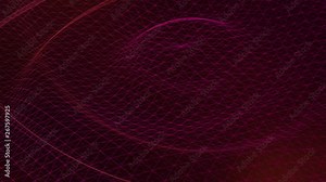 Animation of seismic energy wave pattern with earthquake ripple effect. Animated concept illustration of quake epicenter.