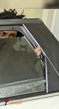 2 Step install window tinting Back door window mazda 5 #windowtint #smarttint #automobile