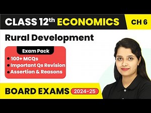 Rural Development - MCQ | Class 12 Economics MCQ Chapter 6 (2024-25)