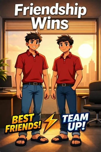 Friendship Wins 🧑‍🤝‍🧑|| Animation cartoon video || 3D Cartoon video ||#shortvideo