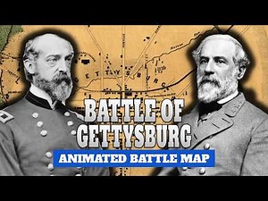 Battle of Gettysburg | Full Animated Battle Map