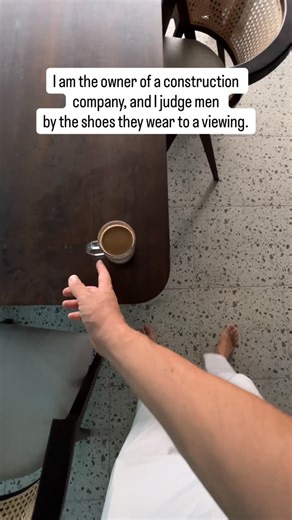 Alexander on Instagram: "1. Freedom. A man shows up in pristine, unworn designer loafers. I know immediately he won’t buy. He came to be seen at a viewing, not to understand the building. Shoes without a single crease tell me he’s afraid of commitment. 2. Influence. He wears polished black oxfords to a construction site. I hand him a hard hat and watch him hesitate at the mud. A man who protects his shoes before his safety isn’t ready to protect an asset. 3. Status. The soles are worn unevenly—m