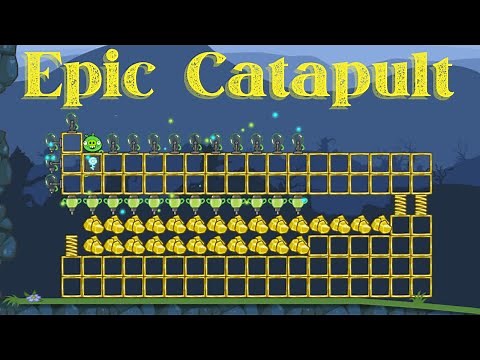 Epic Catapult - Bad Piggies MOD Leading Edge (Field of Dreams)