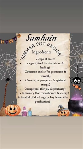 193K views · 2K reactions | Samhain Simmer Pots | Grimoire of a Witch | Facebook