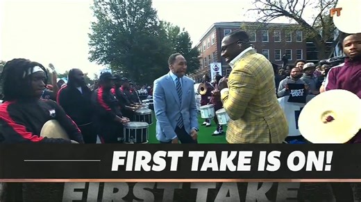 38K views · 840 reactions | Shannon Sharpe, Cam Newton, and Stephen A. Smith kick off First Take live from Clark Atlanta University as part of their HBCU road show! | GAFollowers - Everything Georgia | Facebook
