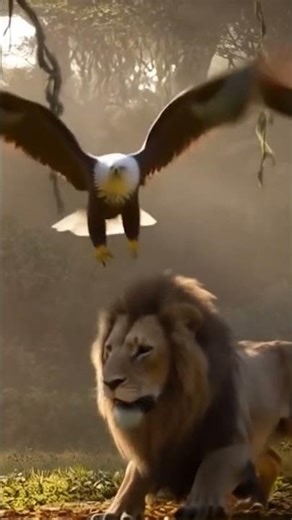 Eagle vs Lion: Battle for Survival – Who Will Win