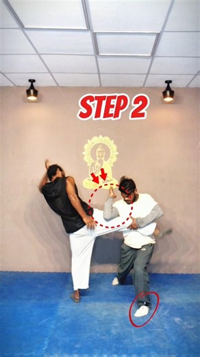 Kick Block 🔥 Powerful Elbow Hit#selfdifence #martialarts #tutorial #viralvideo #shorts #trending