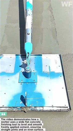 Manual Concrete Floor Leveling Tool | Smooth and Efficient Cement Finishing