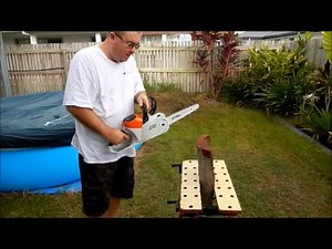 Our New Cordless Chainsaw - Stihl MSA 160 C