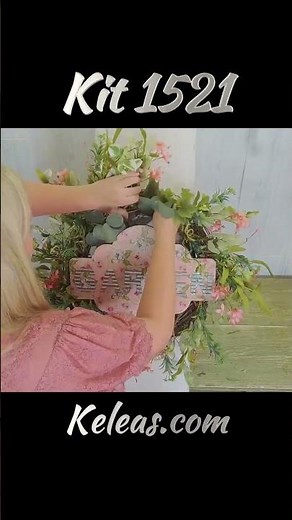DIY Floral Welcome Wreath Kit 🌸✨ | Professional Wreath Making Tutorial