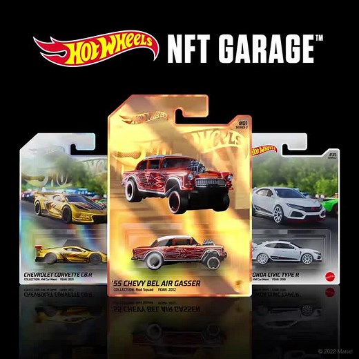 🚨The Hot Wheels NFT Garage officially opens at 10AM PT. 🚨 Collect or trade valuable digital pieces of the Hot Wheels NFT Garage Series II collection, available on the WAX Blockchain. | Hot Wheels