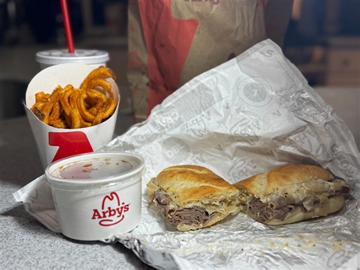 I tried Arby's new 'Top Chef'-approved French Dip Royale sandwich. It levels up a classic.
