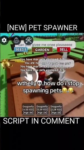 [UPDATED] Grow A Garden Script Pet Spawner