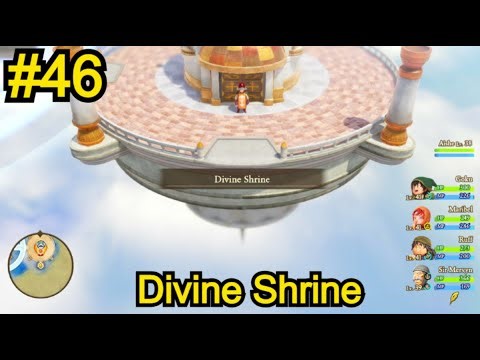 DRAGON QUEST VII Reimagined #46 Coral Cave Region - Divine Shrine - Turquoise Table Pedestal