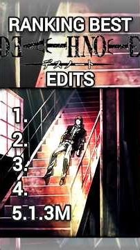 Ranking The Best Death Note Edits 👑