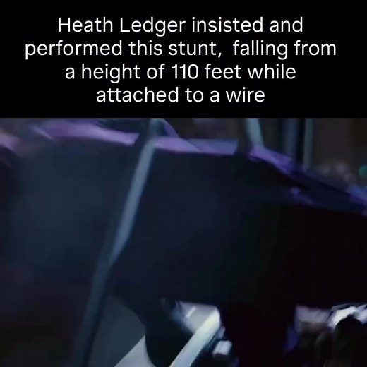 Heath Ledger's Incredible Stunt in The Dark Knight