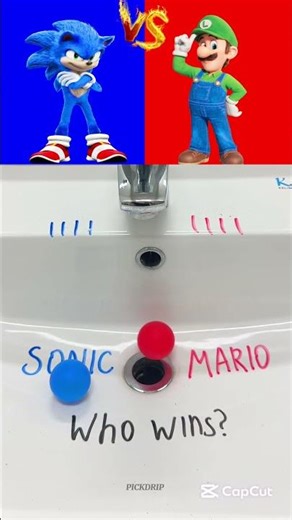 Sonic vs Mario… Speed vs Power Who Dominates?! 🔥|#sonic #mario #shorts