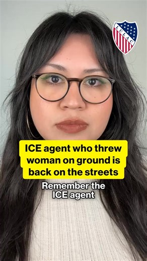 Warning: Disturbing topic. An ICE officer caught on video shoving, slamming & pulling a woman by the | Lubbock Democrats