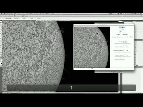 Solar H-alpha Processing With Photoshop