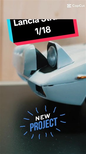 Nuevo proyecto Lancia Stratos a escala 1/18