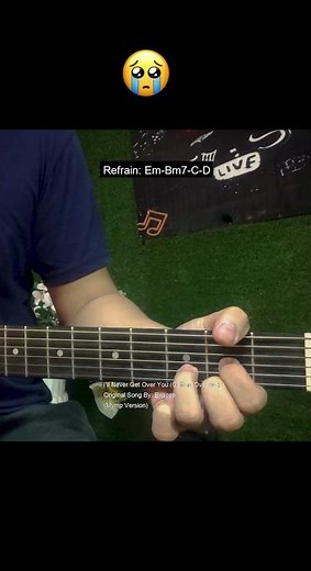 I'll never get over you getting over me | Mymp Version | Guitar Chords Tutorial #guitartutorial