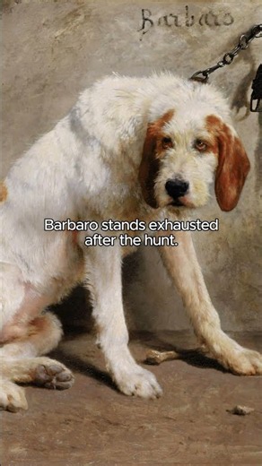 Barbaro after the Hunt (1858) by Rosa Bonheur #art #painting #history