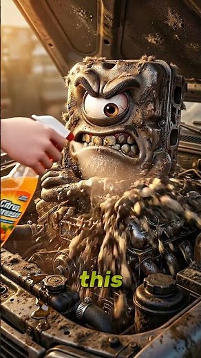 🔩💀 🔥 Engine Bay Cleaning Safe Method🔥 💀🔩
