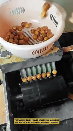 DIY Grinding Machine for Polishing Round Stone Beads