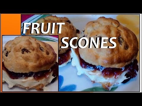 How To Make Fruit Scones ( Easy Recipe )