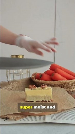 What's the SECRET to SUPER Moist Carrot Cake in 60 Seconds?