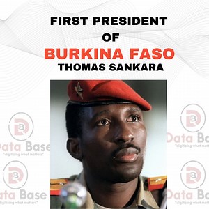 3.5K views · 103 reactions | Thomas Sankara the revolutionary president of Burkina Faso, anti-corruption fighter, and voice for African independence. From renaming his country to living among the people, his legacy continues to inspire Africa and the world. ✊" #ThomasSankara #BurkinaFaso #africanrevolution #AfricaRising #panafricanismfandom #AntiCorruptionMovement #AfricanLeaders #historymatters #AfricaUnite #leadershipgoals #africa #rsa | DataBase | Facebook
