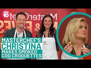 MasterChef’s Christina Makes Smoked Cod Croquettes | Studio 10