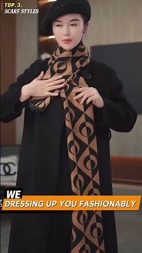 3 Best Ways to Tie a Heavy Scarf 🧣✨ Warm & Stylish Shawl Looks #hijab #scarfstyle