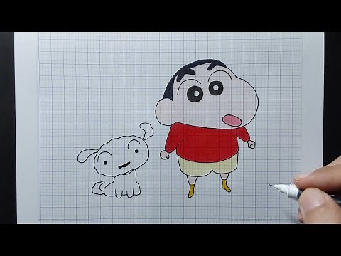 Vẽ Shin-chan cậu bé bút chì