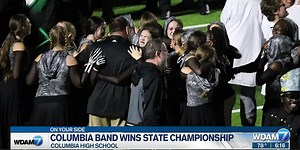 Columbia High School marching band wins state championship