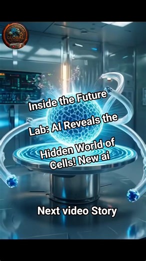 Inside the Future Lab: AI Reveals the Hidden World of Cells! New ai #shorts 🧬 | Omni AI Studio Mix