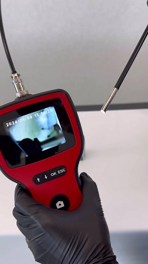 A 5.5mm ultra-compact inspection camera! This is the Clearscope Digital 100. #asada #tool