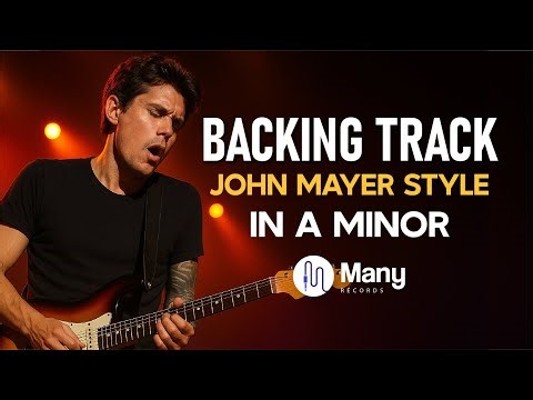 John Mayer Style Backing Track In Am