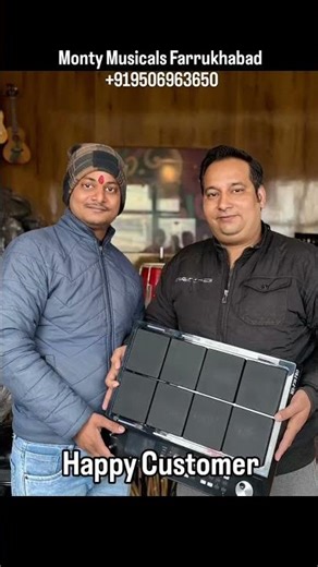 M S Studio P30 Pro Best Octapad Black Pad Indian Happy Customer Monty Musicals #mstudio #30pro