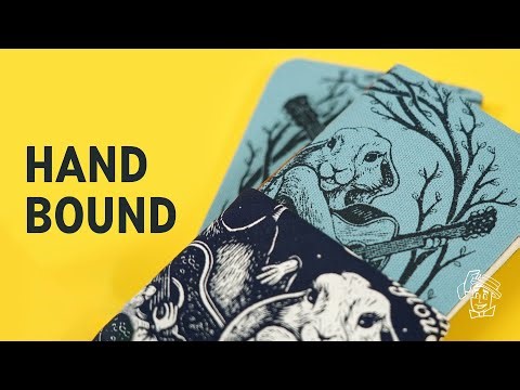 Screen Printing and Sewing Fabric notebooks at Home